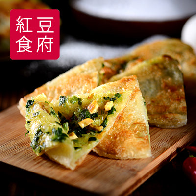 【紅豆食府】韭菜鍋餅(120g*5入/袋)