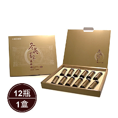 【長庚生技】冬蟲夏草菌絲體純液禮盒(20ml*12瓶/盒)