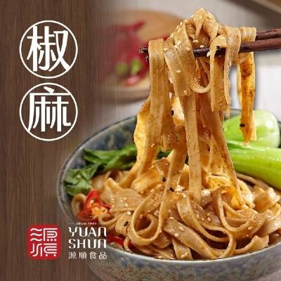 【源順】沒麥乾拌麵-椒麻口味(110g/包，共5包)