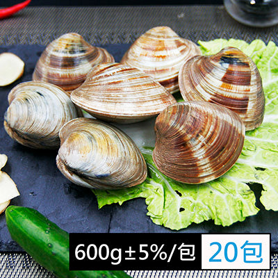 【瘋海?】活力蛤真空包(600g±5%/包，共20包)