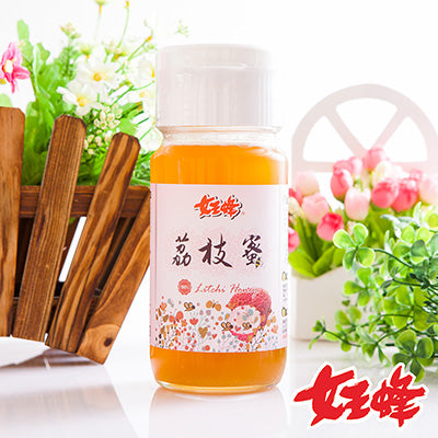 【女王蜂】純荔枝蜂蜜提盒(700g/罐/盒，共2盒)