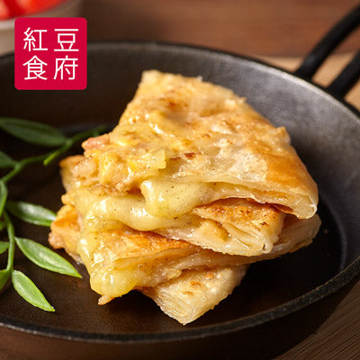 【紅豆食府】起司培根煎餅(120g*4入/袋)